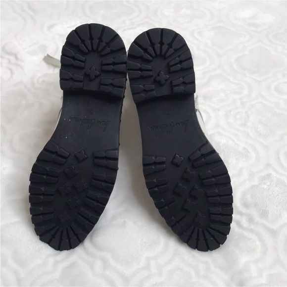 Sam Edelman 5 white Jennifer studded combat boot - Picture 6 of 14